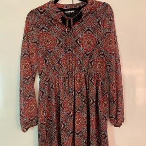 ***Boho tunic with mandala paisley print